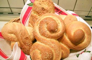 Pane siciliano con biga