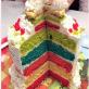 Rainbow cake o Torta Arcobaleno